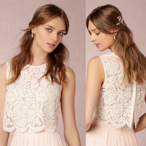 BHLDN Cleo Top by Jenny Yoo - Cream - S